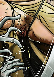 Black Star Timelapse - They seemed to be enjoying her open cunt, exploring it, searching in its folds, sniffing it by Mr Kane