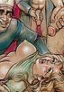Roscoe's stories - Two horny men, one beautiful bound blonde, a hypo and a tazer by Roscoe