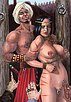 White slavery - Elizabeth is now buried up to the neck in the hot sand by Mr.Kane